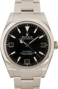 Rolex Explorer 214270 Black Dial