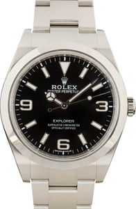 Rolex Black Explorer 214270 39MM