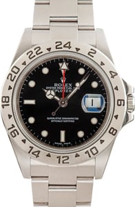 Rolex Explorer II Ref 16570 Black Dial