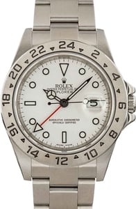 Rolex Explorer II 16570 Polar Dial