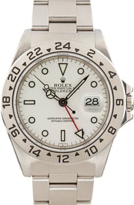 Rolex Explorer II 16570 Polar Dial