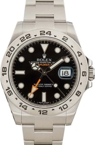 Rolex Explorer II Black Dial 216570 Stainless Steel