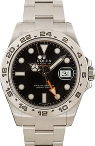 Rolex Explorer II 216570 Black 42MM