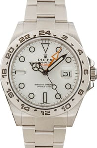 Rolex Explorer II 216570 White 42MM