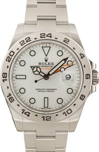 Rolex Explorer II 216570 White 42MM