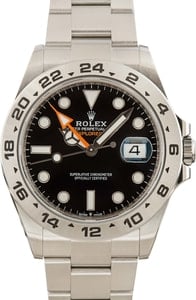 Mens Rolex Explorer II 226570 Stainless Steel