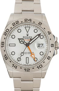 Rolex Explorer II Ref 226570 White Polar Dial