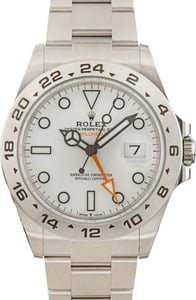 Rolex Explorer II Ref 226570 White Polar Dial