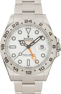 Rolex Explorer II ref 226570 White Dial