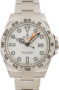 Rolex Explorer II 216570 White