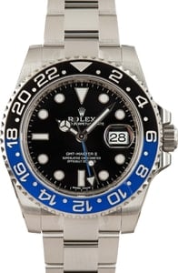 Rolex GMT-Master II Ref 116710 Factory Stickered 'Batman'