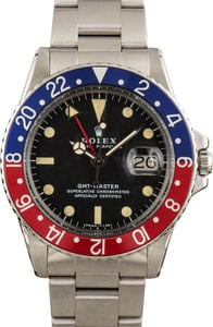 Rolex Vintage GMT 1675 Pepsi Bezel