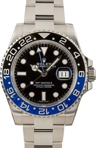 Rolex GMT-Master II Batman Bezel 116710blnr