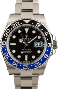 Rolex GMT-Master II Ref 126710 Batman Oyster