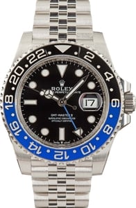 Pre-owned Rolex GMT-Master II Ref 126710 Batgirl Jubilee