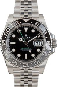 Pre-owned Rolex GMT-Master II ref 126710GRNR Jubilee