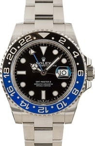 Rolex GMT-Master II Ref 126710BLNR Batman