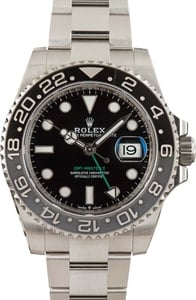 Rolex GMT-Master II ref 126710GRNR Stainless Steel Oyster