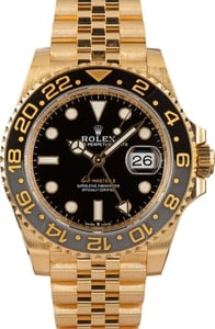 Rolex GMT-Master II Ref 126718 18k Yellow Gold