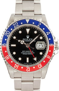 171447 Rolex GMT Master II Ref 16710 Pepsi Bezel