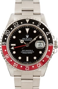 Rolex GMT-Master II Ref 16710 Red & Black Coke