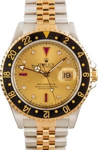 Rolex GMT-Master II 16713 Serti Dial