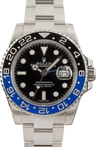 Rolex GMT-Master II Ref 116710 Batman