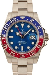 Rolex GMT-Master II ref 126719 White Gold Pepsi