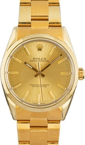 Rolex Oyster Perpetual Ref 1024 Champagne Dial