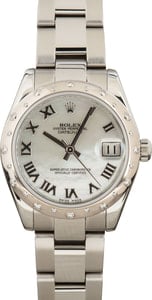 Used Rolex Mid-Size Datejust 178344