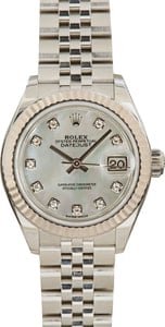 Rolex Datejust 279174 Mother of Pearl Diamond Dial