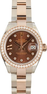 Pre-owned Rolex Datejust 279381 Diamond Bezel