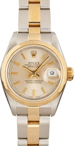 Lady Rolex Datejust 69163 Steel & Yellow Gold