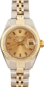 Ladies Rolex Date 6917 Two Tone