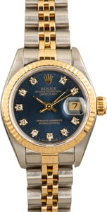 Rolex Datejust 69173 Blue Dial