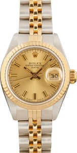 Women's Rolex Date 69173 Champagne