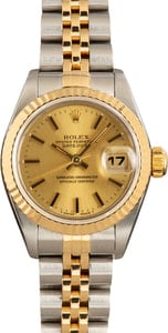 Ladies Rolex Datejust 69173 Champagne