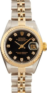 Lady Rolex Datejust 69173 Diamond Dial