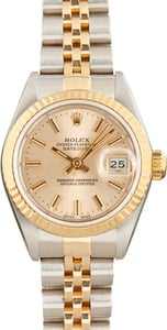 Pre-Owned Rolex Datejust 69173 Champagne