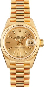 Rolex Datejust Ref 69178 18k Yellow Gold