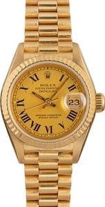 Rolex Datejust 69178 Champagne Roman Dial