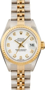 Lady Rolex Datejust Two Tone 79173