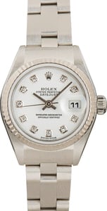 Rolex Datejust 79174 White Diamond Dial