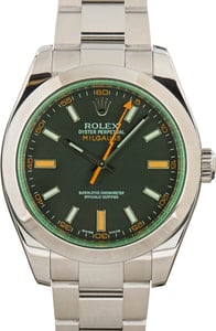 Rolex Milgauss 116400 Black Dial