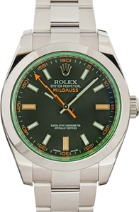 Men's Rolex Milgauss 116400V