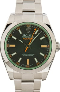 Rolex Milgauss Green Anniversary 116400V