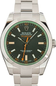 Rolex Milgauss 116400 Black Dial