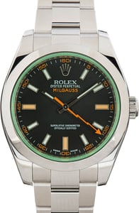 Rolex Milgauss Green Anniversary 116400V