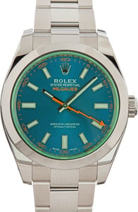 Rolex Milgauss 116400GV Blue