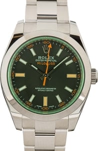 Rolex Milgauss 116400 Stainless Steel